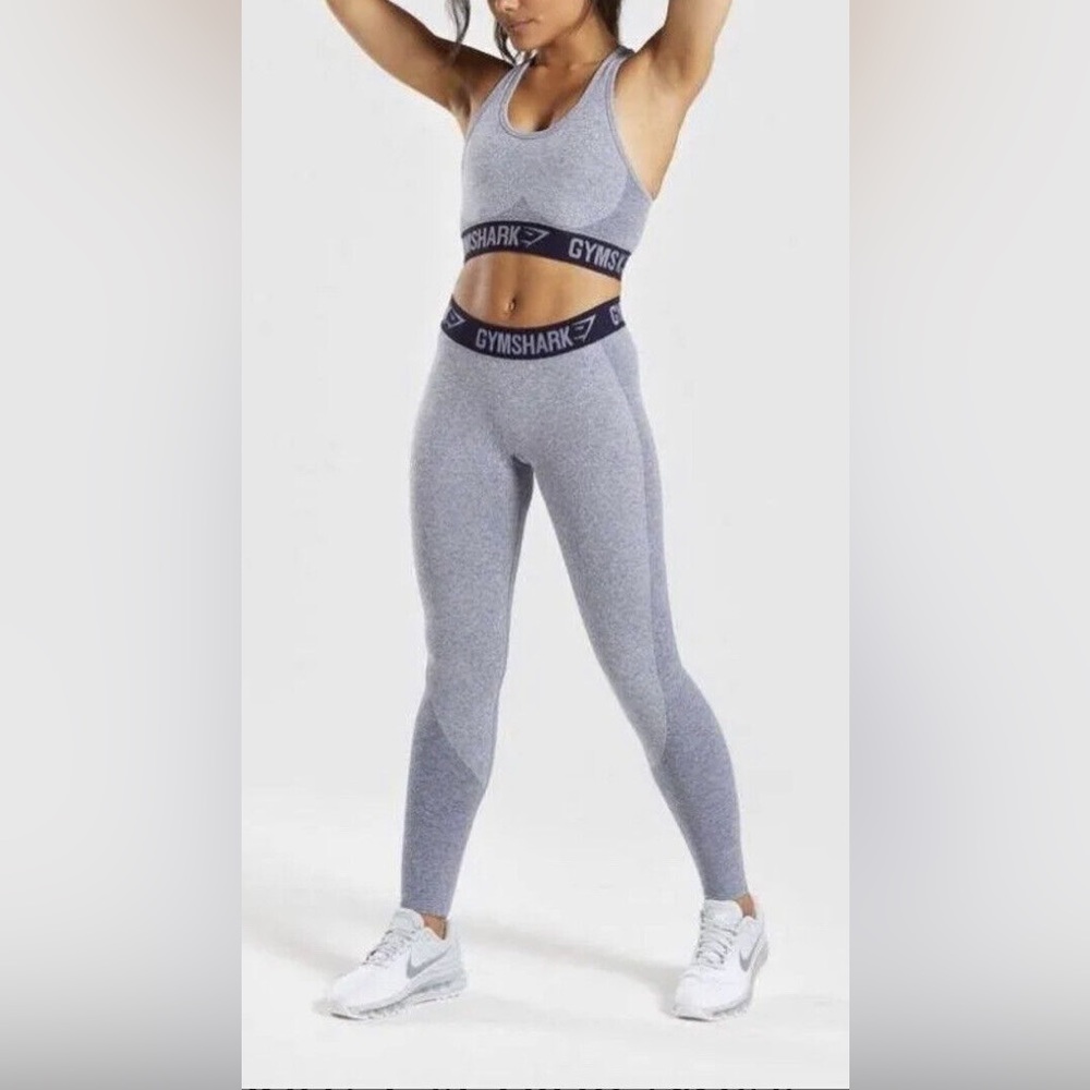GYMSHARK FLEX legging tight in Steel blue marl